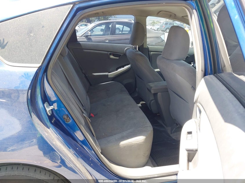 2010 Toyota Prius VIN JTDKN3DU5A0060155 IAAI salvage auction — REAR END, Salvage (California), sold $25 on 2026-07-29 (photo 8)