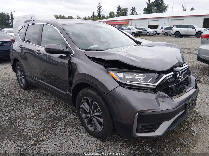 2022 Honda Cr-v VIN 2HKRW2H84NH650326 IAAI salvage auction — FRONT & REAR, Salvage Title, sold $6,000 on 2026-07-30 (photo 1)