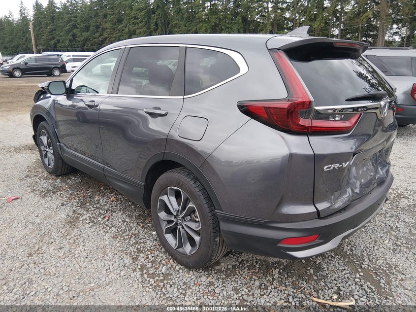 2022 Honda Cr-v VIN 2HKRW2H84NH650326 IAAI salvage auction — FRONT & REAR, Salvage Title, sold $6,000 on 2026-07-30 (photo 3)