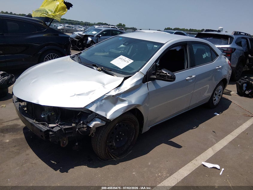 2018 Toyota Corolla VIN 5YFBURHE1JP791227 IAAI salvage auction — ROLLOVER, Salvage (North Carolina), sold $1,400 on 2026-07-23 (photo 2)