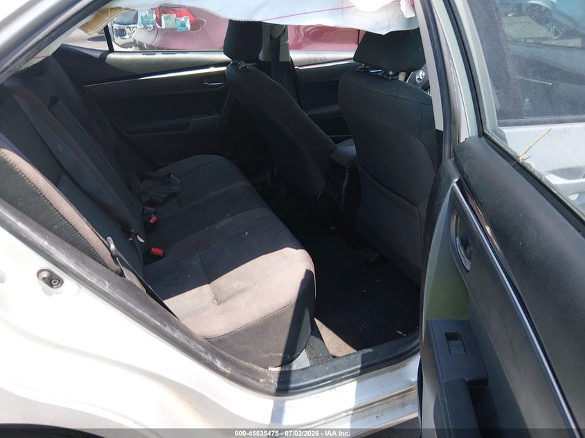 2018 Toyota Corolla VIN 5YFBURHE1JP791227 IAAI salvage auction — ROLLOVER, Salvage (North Carolina), sold $1,400 on 2026-07-23 (photo 8)