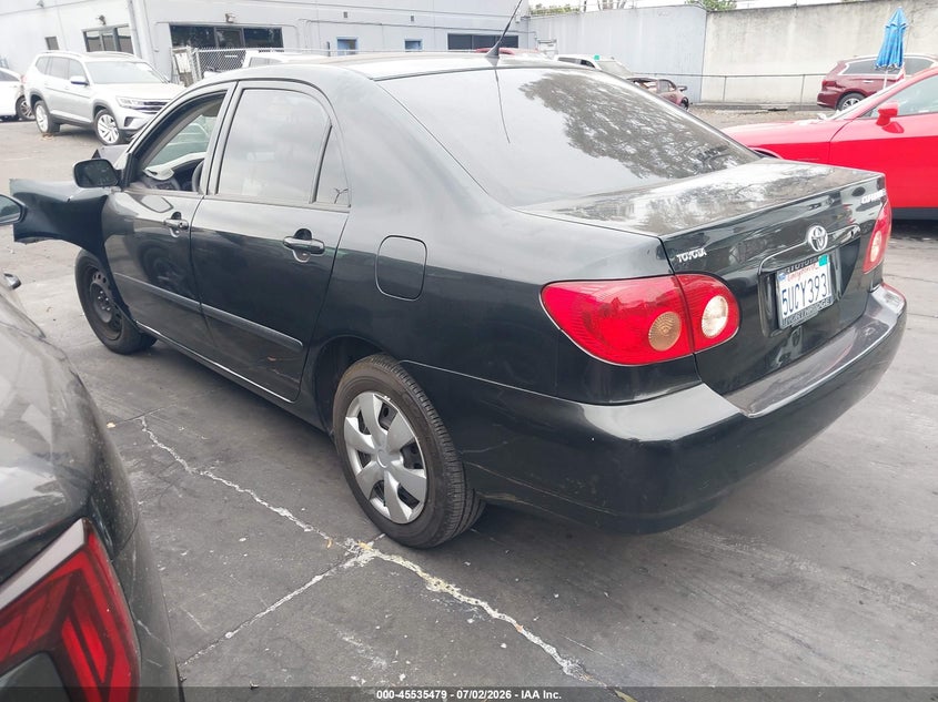2006 Toyota Corolla VIN JTDBR32EX60075015 IAAI salvage auction — LEFT FRONT, Salvage Certificate (California), sold $325 on 2026-07-19 (photo 3)