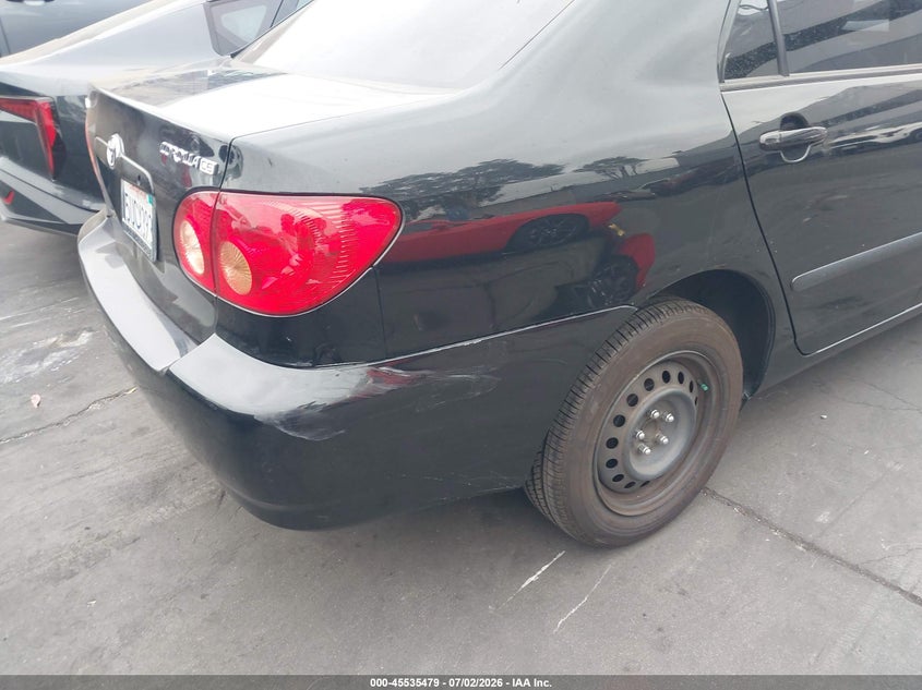 2006 Toyota Corolla VIN JTDBR32EX60075015 IAAI salvage auction — LEFT FRONT, Salvage Certificate (California), sold $325 on 2026-07-19 (photo 4)