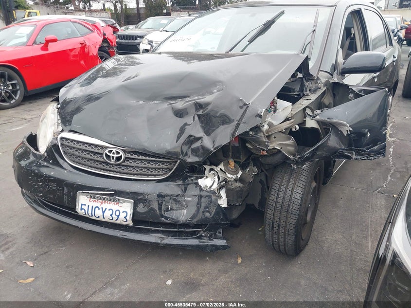 2006 Toyota Corolla VIN JTDBR32EX60075015 IAAI salvage auction — LEFT FRONT, Salvage Certificate (California), sold $325 on 2026-07-19 (photo 6)