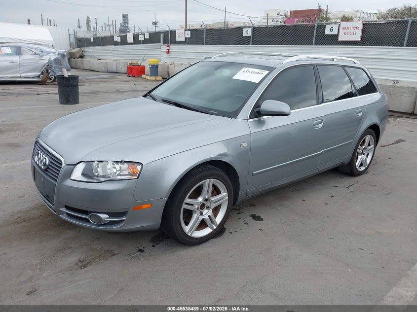 2006 Audi A4 VIN WAUKF98E16A031026 IAAI salvage auction — NORMAL WEAR, Clear - Dealer Only (California), sold $475 on 2026-07-08 (photo 2)