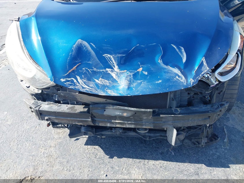 2016 Hyundai Elantra VIN KMHDH4AE0GU643118 IAAI salvage auction — FRONT END, Salvage (California), sold $1,350 on 2026-07-15 (photo 6)