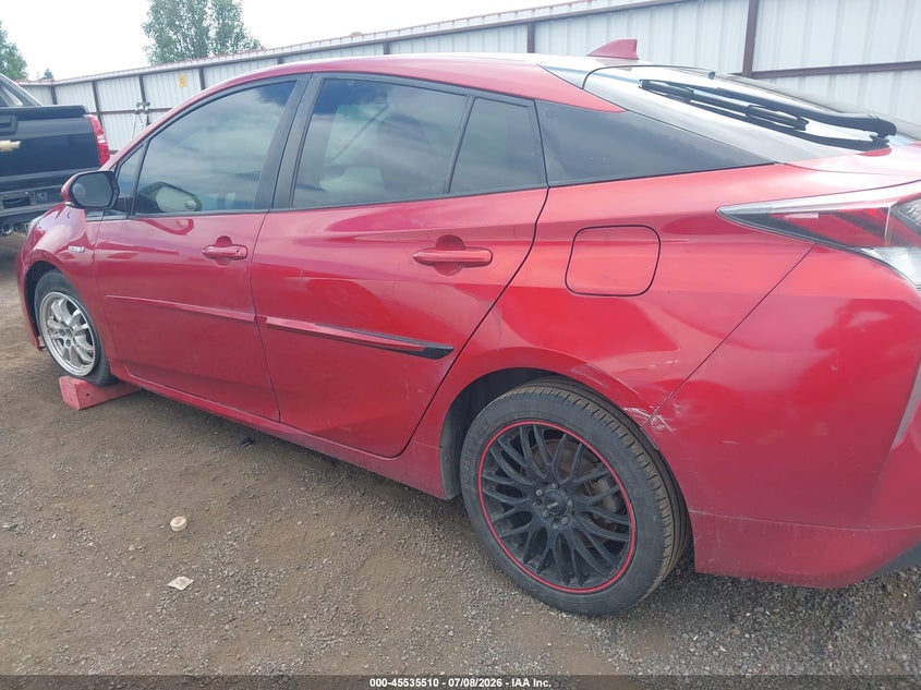 2016 Toyota Prius VIN JTDKARFUXG3512748 IAAI salvage auction — LEFT FRONT, Bill Of Sale (Washington), sold $4,400 on 2026-07-21 (photo 6)