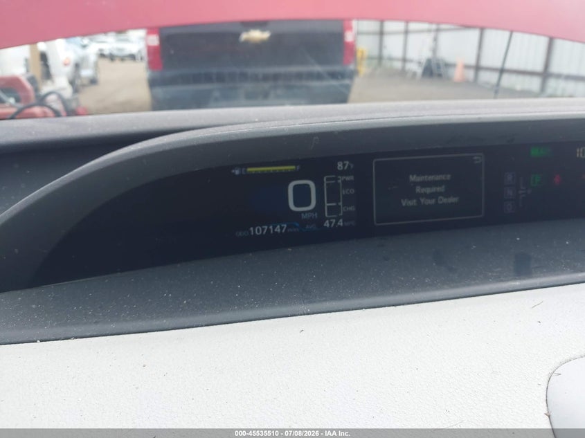 2016 Toyota Prius VIN JTDKARFUXG3512748 IAAI salvage auction — LEFT FRONT, Bill Of Sale (Washington), sold $4,400 on 2026-07-21 (photo 7)