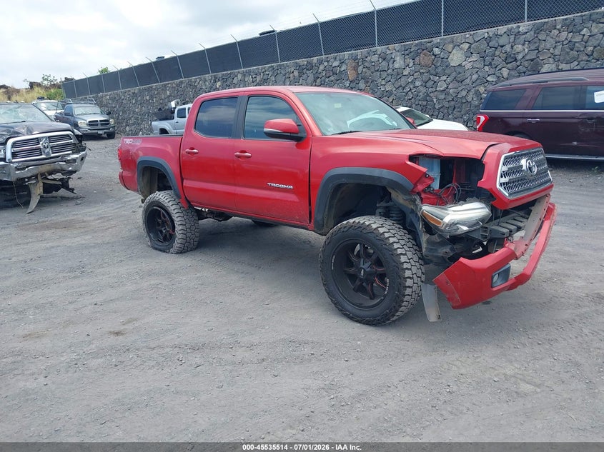 2017 Toyota Tacoma VIN 3TMCZ5AN5HM050024 — IAAI salvage auction photo