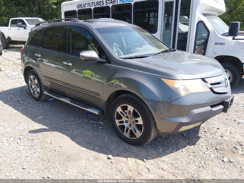 2008 Acura Mdx VIN 2HNYD28448H526336 IAAI salvage auction — NORMAL WEAR, Clear (Tennessee), sold $525 on 2026-07-09 (photo 1)