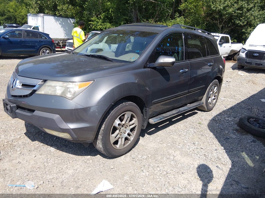 2008 Acura Mdx VIN 2HNYD28448H526336 IAAI salvage auction — NORMAL WEAR, Clear (Tennessee), sold $525 on 2026-07-09 (photo 2)