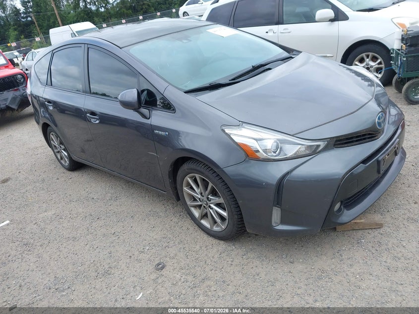 2015 Toyota Prius v VIN JTDZN3EU4FJ027274 IAAI salvage auction — NORMAL WEAR, Clear (Washington), sold $3,150 on 2026-07-15 (photo 1)