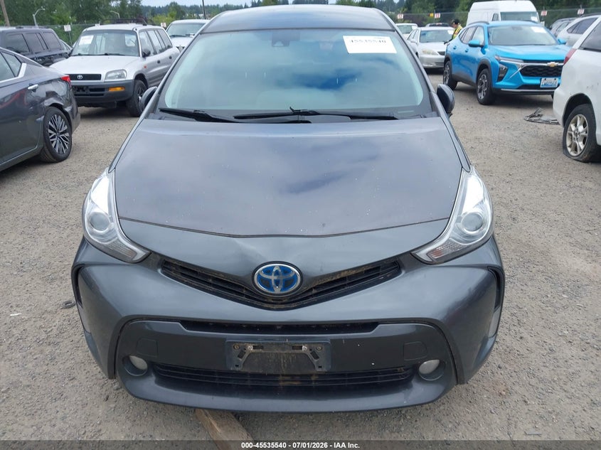 2015 Toyota Prius v VIN JTDZN3EU4FJ027274 IAAI salvage auction — NORMAL WEAR, Clear (Washington), sold $3,150 on 2026-07-15 (photo 6)
