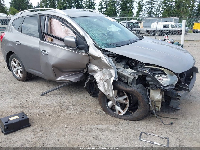 2009 Nissan Rogue VIN JN8AS58VX9W438891 IAAI salvage auction — RIGHT SIDE, Bill Of Sale (Washington), sold $400 on 2026-07-15 (photo 1)