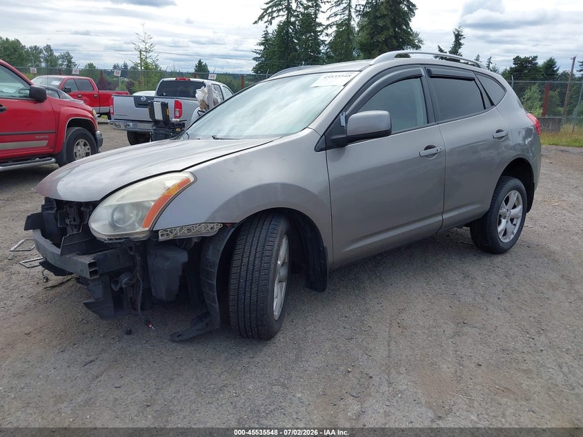 2009 Nissan Rogue VIN JN8AS58VX9W438891 IAAI salvage auction — RIGHT SIDE, Bill Of Sale (Washington), sold $400 on 2026-07-15 (photo 2)
