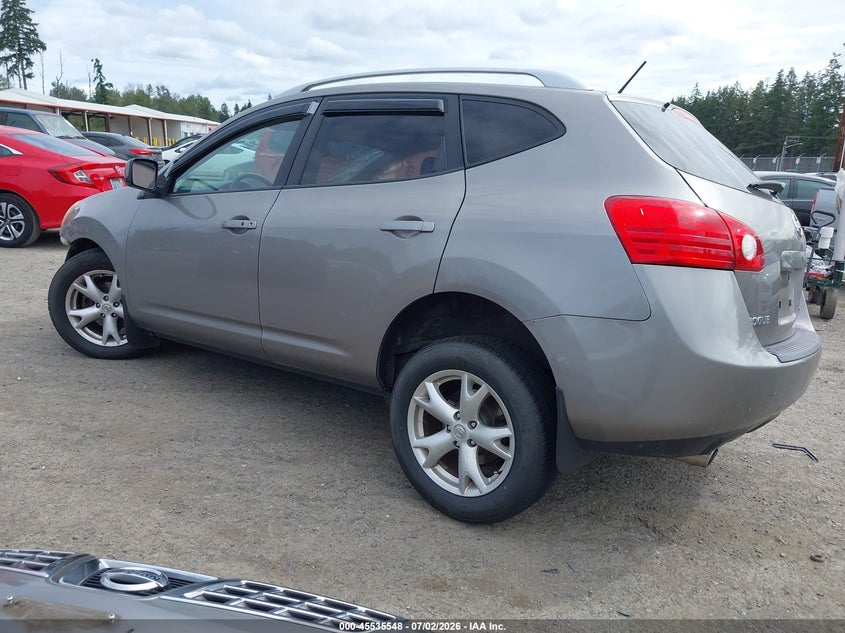 2009 Nissan Rogue VIN JN8AS58VX9W438891 IAAI salvage auction — RIGHT SIDE, Bill Of Sale (Washington), sold $400 on 2026-07-15 (photo 3)
