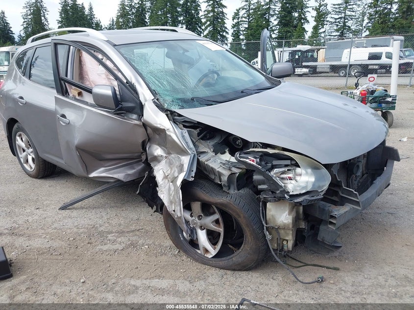 2009 Nissan Rogue VIN JN8AS58VX9W438891 IAAI salvage auction — RIGHT SIDE, Bill Of Sale (Washington), sold $400 on 2026-07-15 (photo 6)