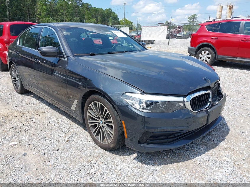 2019 BMW 5 series VIN WBAJA7C56KG912365 IAAI salvage auction — NORMAL WEAR, Clear (Mississippi), sold $7,850 on 2026-07-17 (photo 1)