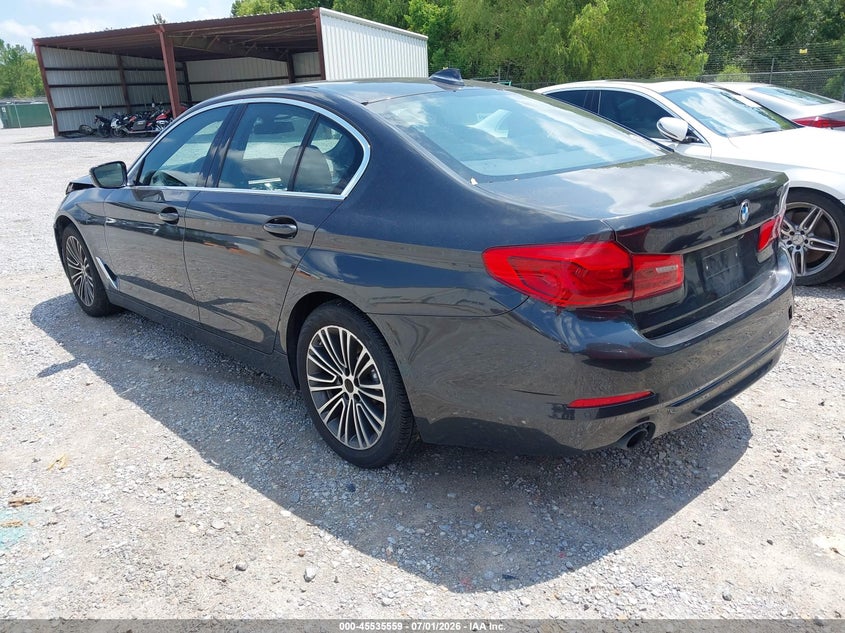 2019 BMW 5 series VIN WBAJA7C56KG912365 IAAI salvage auction — NORMAL WEAR, Clear (Mississippi), sold $7,850 on 2026-07-17 (photo 3)