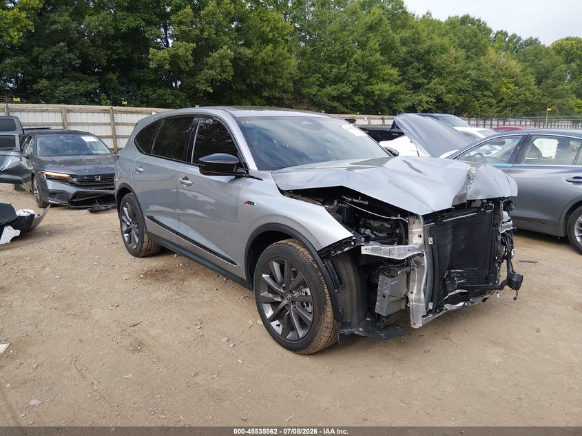 2025 Acura Mdx VIN 5J8YE1H05SL025574 — IAAI salvage auction photo
