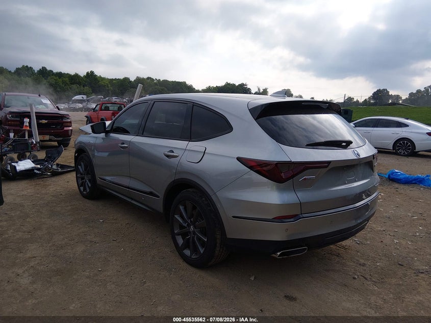 2025 Acura Mdx VIN 5J8YE1H05SL025574 IAAI salvage auction — FRONT END, Wait Title, sold $20,150 on 2026-09-09 (photo 3)