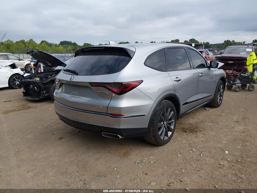2025 Acura Mdx VIN 5J8YE1H05SL025574 IAAI salvage auction — FRONT END, Wait Title, sold $20,150 on 2026-09-09 (photo 4)