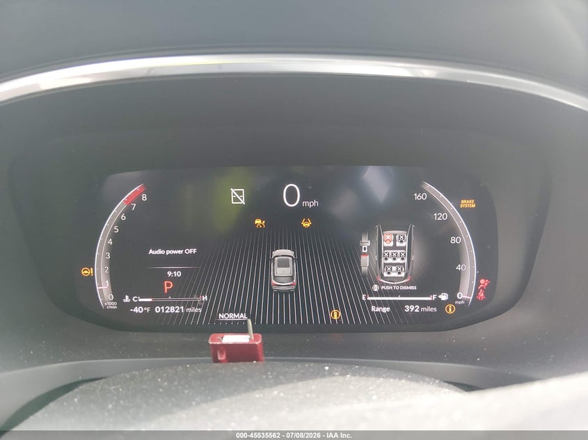 2025 Acura Mdx VIN 5J8YE1H05SL025574 IAAI salvage auction — FRONT END, Wait Title, sold $20,150 on 2026-09-09 (photo 7)