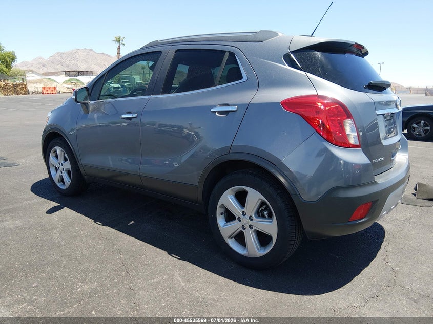 2015 Buick Encore VIN KL4CJASBXFB205265 IAAI salvage auction — NORMAL WEAR, Clear (Nevada), sold $1,650 on 2026-07-17 (photo 3)