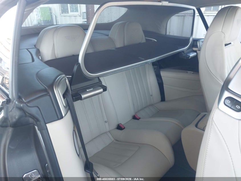 2014 Bentley Continental VIN SCBGU3ZA8EC091897 IAAI salvage auction — LEFT REAR, Salvage (California), sold $32,500 on 2026-08-18 (photo 8)