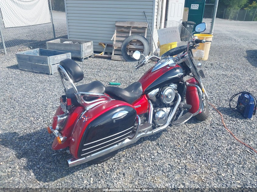 2008 Kawasaki Vn1600 VIN JKBVNKD198A018661 IAAI salvage auction — NORMAL WEAR, Original (Ohio), sold $350 on 2026-07-21 (photo 4)