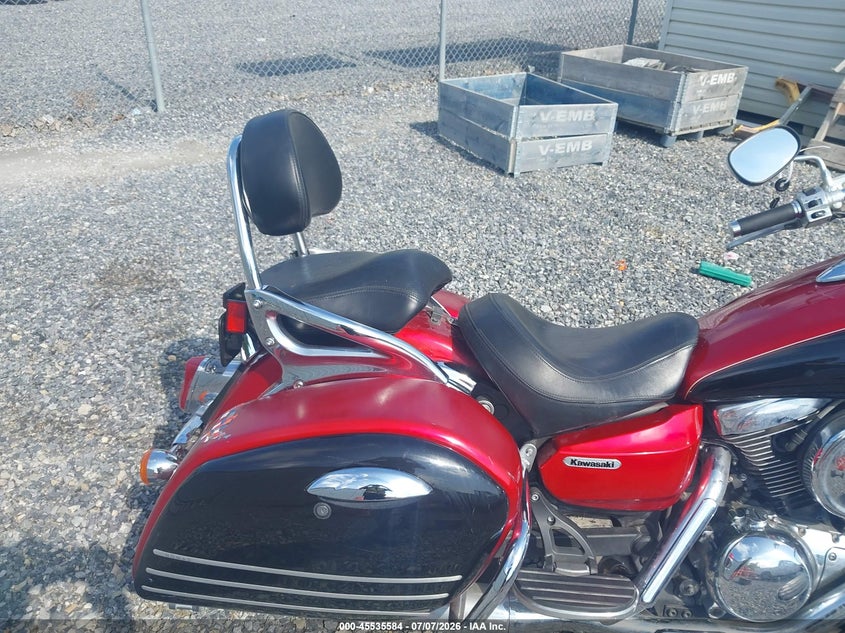 2008 Kawasaki Vn1600 VIN JKBVNKD198A018661 IAAI salvage auction — NORMAL WEAR, Original (Ohio), sold $350 on 2026-07-21 (photo 8)
