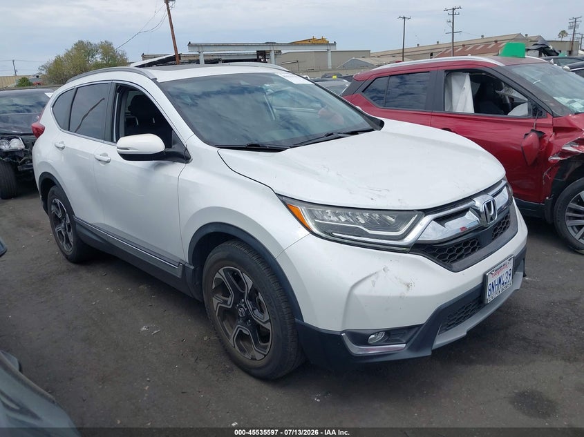 2019 Honda Cr-v VIN 7FARW1H90KE017369 IAAI salvage auction — REAR END, Salvage Certificate (California), sold $9,900 on 2026-07-18 (photo 1)