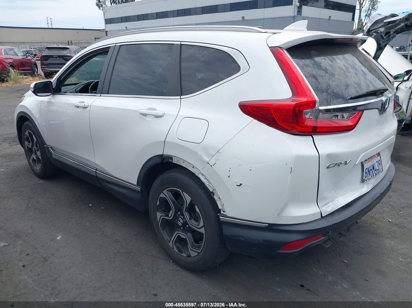 2019 Honda Cr-v VIN 7FARW1H90KE017369 IAAI salvage auction — REAR END, Salvage Certificate (California), sold $9,900 on 2026-07-18 (photo 3)