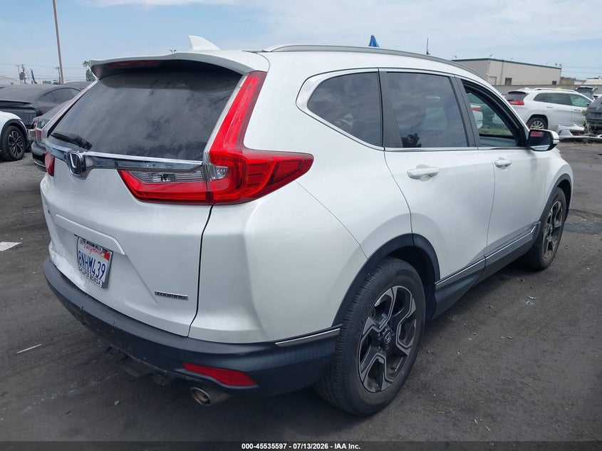 2019 Honda Cr-v VIN 7FARW1H90KE017369 IAAI salvage auction — REAR END, Salvage Certificate (California), sold $9,900 on 2026-07-18 (photo 4)