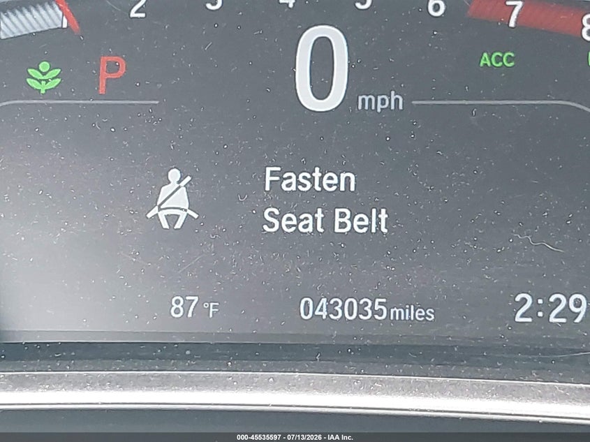 2019 Honda Cr-v VIN 7FARW1H90KE017369 IAAI salvage auction — REAR END, Salvage Certificate (California), sold $9,900 on 2026-07-18 (photo 7)