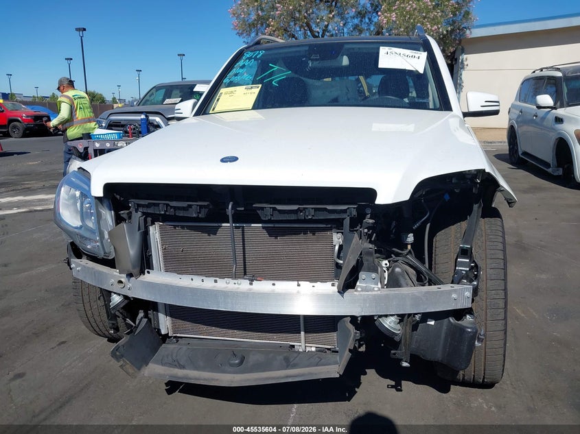 2015 Mercedes-benz Glk-klasse VIN WDCGG5HB0FG366208 IAAI salvage auction — FRONT END, Salvage Title, sold $4,050 on 2026-07-12 (photo 6)