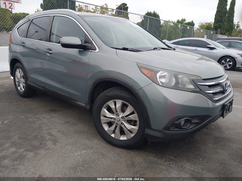 2012 Honda Cr-v VIN JHLRM3H73CC001082 IAAI salvage auction — LEFT FRONT, Salvage (California), sold $25 on 2026-07-30 (photo 1)
