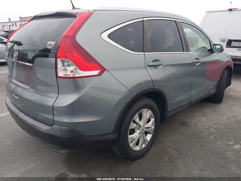 2012 Honda Cr-v VIN JHLRM3H73CC001082 IAAI salvage auction — LEFT FRONT, Salvage (California), sold $25 on 2026-07-30 (photo 4)