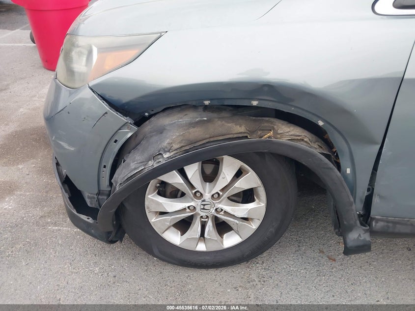 2012 Honda Cr-v VIN JHLRM3H73CC001082 IAAI salvage auction — LEFT FRONT, Salvage (California), sold $25 on 2026-07-30 (photo 6)