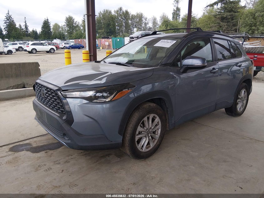 2022 Toyota Corolla cross VIN 7MUBAABG9NV036446 IAAI salvage auction — FRONT END, Salvage Title, sold $5,600 on 2026-07-22 (photo 2)