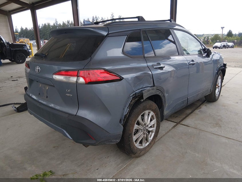 2022 Toyota Corolla cross VIN 7MUBAABG9NV036446 IAAI salvage auction — FRONT END, Salvage Title, sold $5,600 on 2026-07-22 (photo 4)