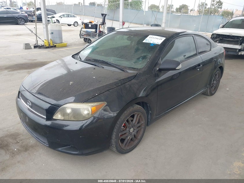 2007 Scion Tc VIN JTKDE167570146491 IAAI salvage auction — RIGHT SIDE, Salvage (California), sold $625 on 2026-07-29 (photo 2)