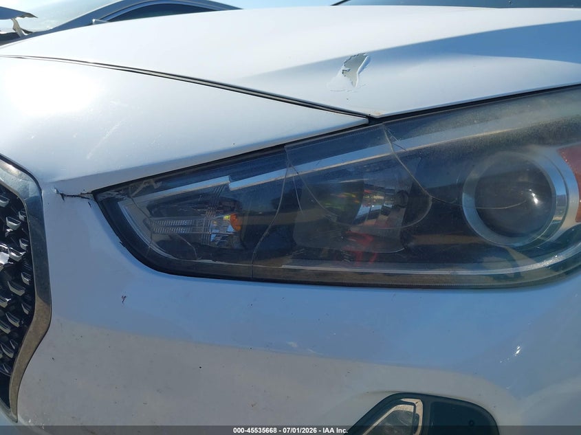 2018 Hyundai Elantra VIN KMHH35LE6JU062863 IAAI salvage auction — NORMAL WEAR, Clear - Public Restricted (Oklahoma), sold $2,050 on 2026-07-07 (photo 6)