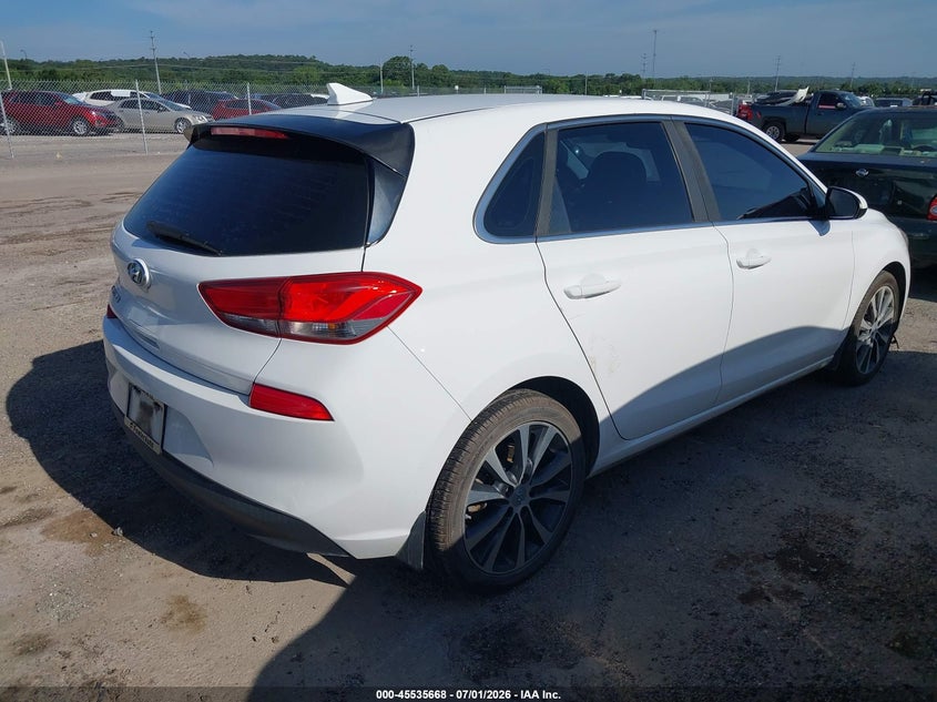 2018 Hyundai Elantra VIN KMHH35LE6JU062863 IAAI salvage auction — NORMAL WEAR, Clear - Public Restricted (Oklahoma), sold $2,050 on 2026-07-07 (photo 4)