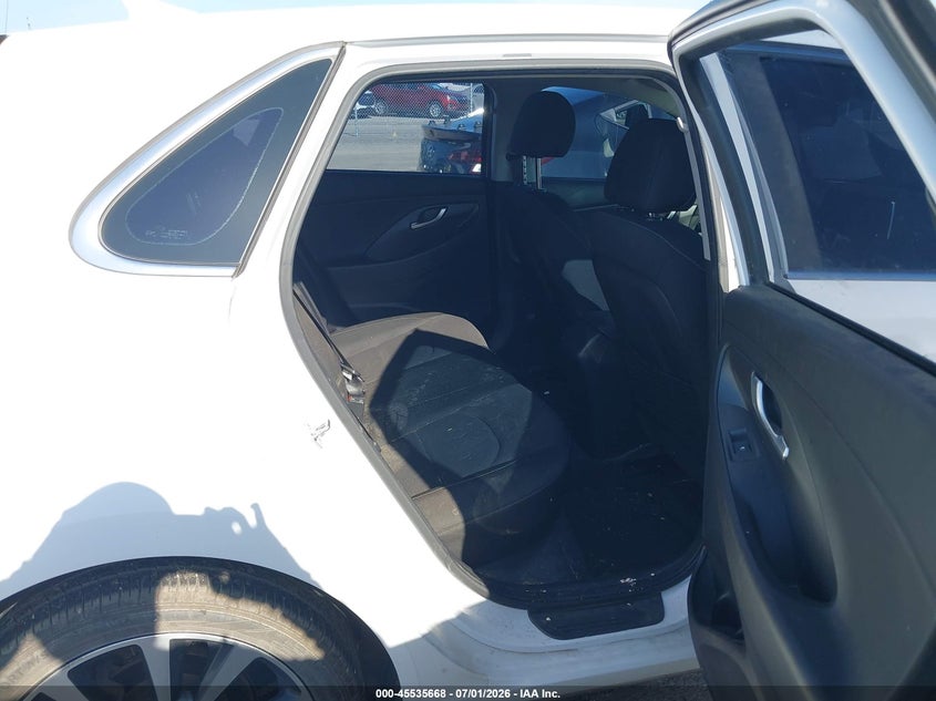 2018 Hyundai Elantra VIN KMHH35LE6JU062863 IAAI salvage auction — NORMAL WEAR, Clear - Public Restricted (Oklahoma), sold $2,050 on 2026-07-07 (photo 8)