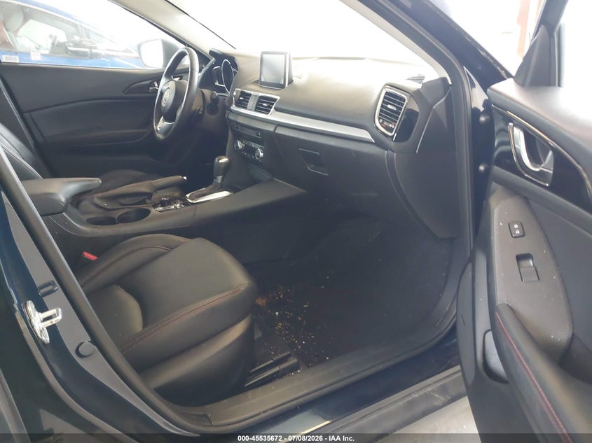 2015 Mazda 3 VIN JM1BM1L35F1262026 IAAI salvage auction — LEFT FRONT, Bill Of Sale (Washington), sold $3,250 on 2026-07-12 (photo 5)