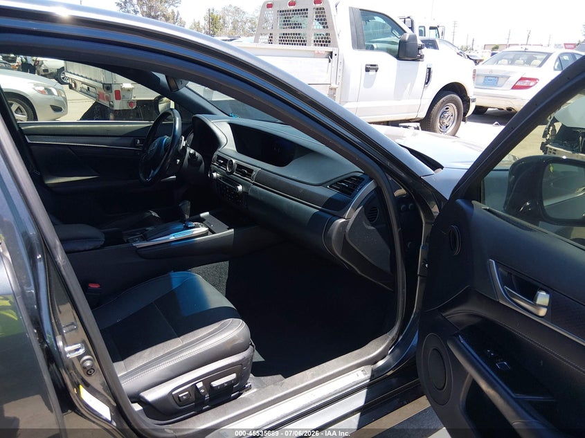 2018 Lexus Gs VIN JTHBZ1BL7JA015391 IAAI salvage auction — LEFT FRONT, Salvage (California), sold $8,500 on 2026-07-29 (photo 5)