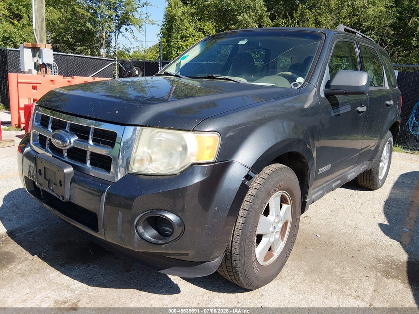 2008 Ford Escape VIN 1FMCU02Z48KE48220 IAAI salvage auction — REAR END, Salvage (Kansas), sold $475 on 2026-07-25 (photo 2)