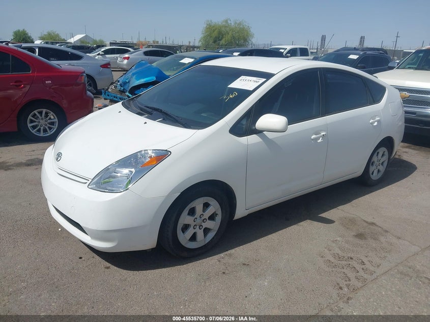 2005 Toyota Prius VIN JTDKB20U953047986 IAAI salvage auction — SIDE, Salvage (Arizona), sold $725 on 2026-07-12 (photo 2)