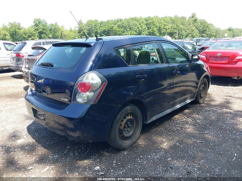 2010 Pontiac Vibe VIN 5Y2SL6E84AZ401792 IAAI salvage auction — NORMAL WEAR, Clear (Massachusetts), sold $300 on 2026-07-28 (photo 4)